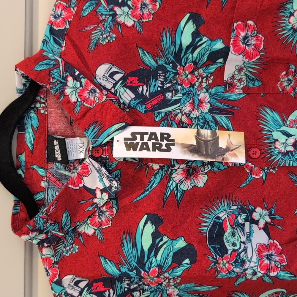 Disney Mandolorian Aloha shirt